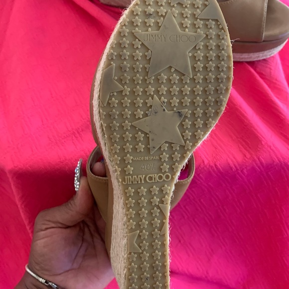 Size 10 Jimmy Choo wedge - Picture 2 of 2